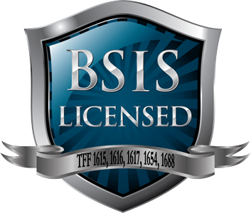 Bureau of Security and Investigative Services Licensed